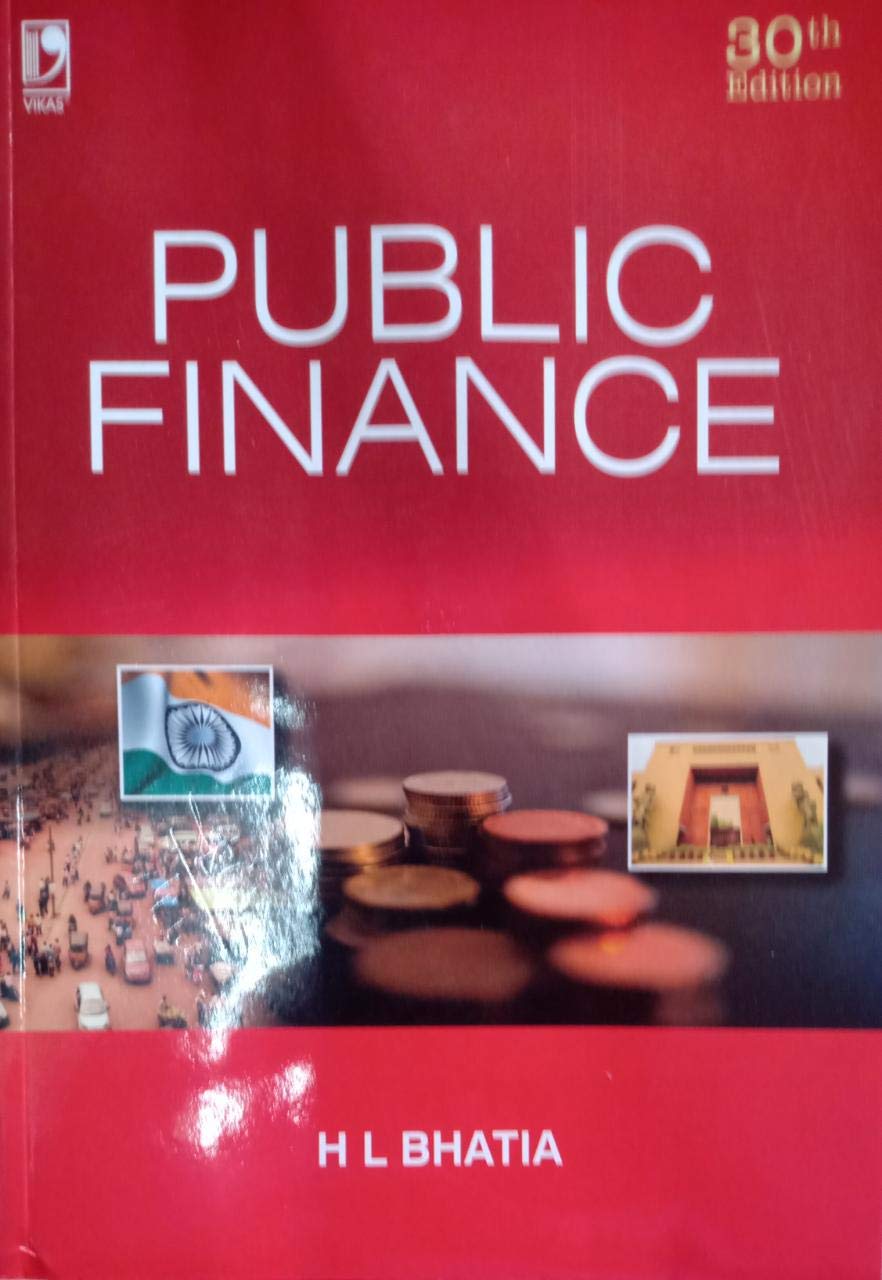 Public Finance by H L Bhatia